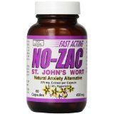 0727413009504 - ONLY NATURAL ST. JOHN'S WORT NO-ZAC 450 MG, 60 CAPS,60 COUNT