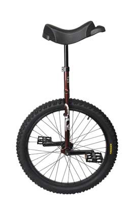 0072774691418 - SUN FLAT TOP OFF ROAD UNICYCLE 24 ROOT BEER