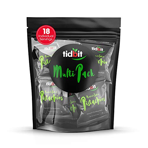 0727915198157 - TIDBIT MULTI PACK ROASTED SALTED PISTACHIOS, 18 PACK