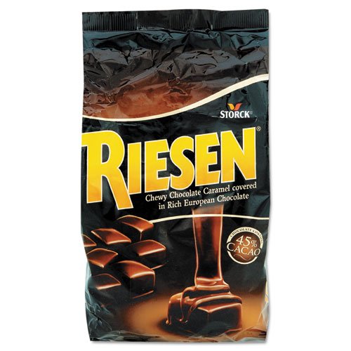 0072799398057 - RIESEN CHEWY CHOCOLATE CARAMELS - CACAO, CARAMEL - INDIVIDUALLY WRAPPED - 1.87 LB - 1 / BAG