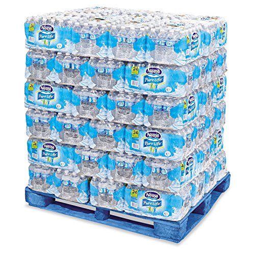 0728131242402 - NESTLE - PURE LIFE PURIFIED BOTTLED WATER, 1/2 LITER (16.9 OZ) - 72 CASE PALLET