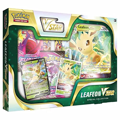 0728192536885 - POKEMON CARDS: LEAFEON VSTAR SPECIAL COLLECTION BOX
