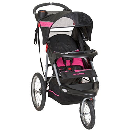 0728295219975 - BABY TREND EXPEDITION JOGGER STROLLER, BUBBLE GUM