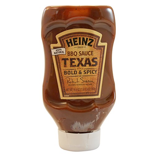 0728461182997 - HEINZ BBQ SUACE - STANDARD SIZE GOURMET 100% NATURAL BARBECUE SAUCE (TEXAS BOLD AND SPICY - 2 PACK)