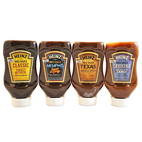 0728461183017 - HEINZ 100% NATURAL GOURMET BARBECUE SAUCE (VARIETY 4 PACK)
