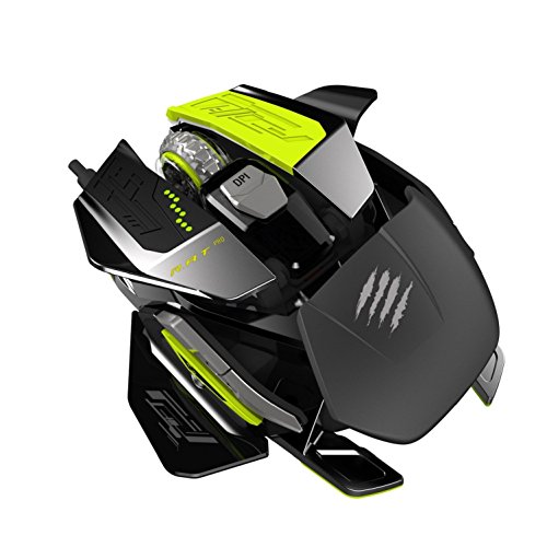 0728658045371 - MAD CATZ R.A.T. PRO X ULTIMATE GAMING MOUSE WITH PIXART ADNS-9800 LASER SENSOR MODULE FOR PC