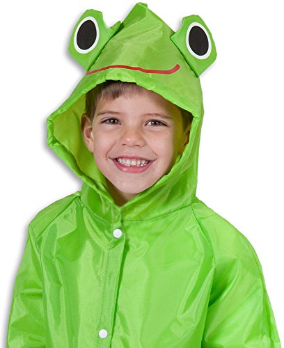 7288577301345 - CLOUDNINE CHILDREN'S FROGGY RAINCOAT, FOR AGES 5-12 ONE SIZE FITS ALL