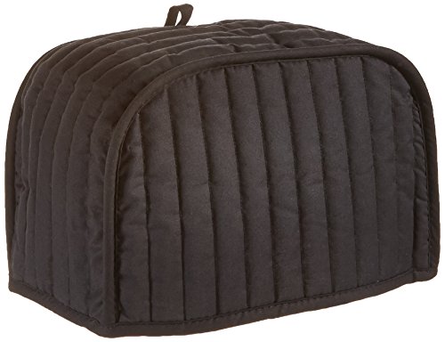 0072894080147 - RITZ QUILTED FOUR SLICE TOASTER COVER, BLACK