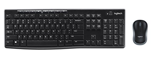 7290105114365 - LOGITECH MK270 WIRELESS KEYBOARD AND MOUSE COMBO — KEYBOARD AND MOUSE INCLUDED, 2.4GHZ DROPOUT-FREE CONNECTION, LONG BATTERY LIFE