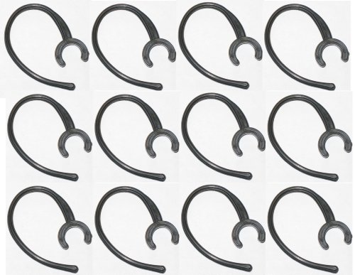 0729440969264 - 12 LG-HGM 230, 235, 255, 260 BLACK NO-BREAK® REPLACEMENT EAR HOOK EARHOOK FOR BLUETOOTH HEADSET MADE EXCLUSIVELY BY GADGETBRAT® + WHITE EARHOOK12 LG-HGM 230, 235, 255, 260 BLACK NO-BREAK® REPLACEMENT EAR HOOK EARHOOK FOR BLUETOOTH HEADSET MADE EXCLUSIVEL