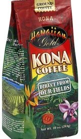 0729583700410 - HAWAIIAN GOLD KONA COFFEE GOURMET BLEND GROUND 1 LB. (PACK OF 2)