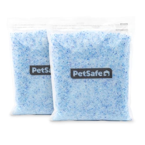 0729849157118 - PETSAFE SCOOPFREE PREMIUM CRYSTAL NON-CLUMPING CAT LITTER - FRESH, LOW-TRACKING ODOR CONTROL - 2-PACK REFILLS, 4.5 LB PER PACK (9 LB TOTAL) - ORIGINAL BLUE, LAVENDER OR NON-SCENTED