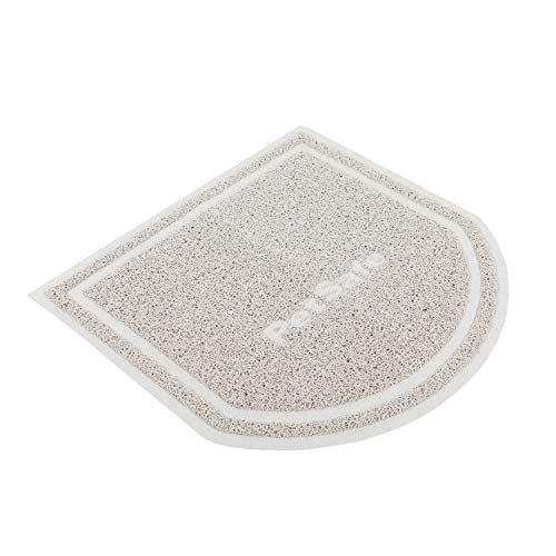 0729849168145 - PETSAFE ANTI-TRACKING LITTER MAT, COMPATIBLE WITH ALL CAT LITTER BOXES, GRAY MESH, EASY TO CLEAN, NON-SLIP MATERIAL, SMALL - ZAC00-16814