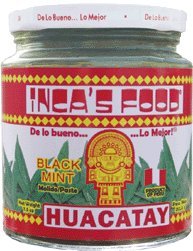 0729955561915 - HUACATAY-BLACK MINT INCA'S FOOD - PRODUCTO DE PERU/PRODUCT OF PERU, 7.5 OZ