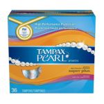 0073010003767 - PEARL SUPER TAMPONS WITH PLASTIC APPLICATOR FRESH SCENT
