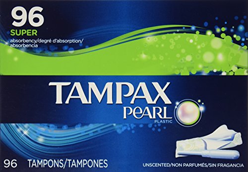 0073010013728 - TAMPAX PEARL UNSCENTED TAMPONS, SUPER (96 CT.)