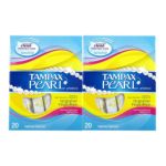 0073010278448 - PEARL REGULAR TAMPONS WITH PLASTIC APPLICATOR FRESH SCENT 20 TAMPONS