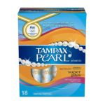 0073010478480 - DIST CO TAMPAX PEARL TAMPONS WITH PLASTIC APPLICATOR FRESH SCENT SUPER PLUS 18 TAMPONS