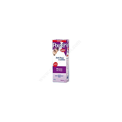 0730158523815 - POUXIT EASY ANTI-LICE AND NITS NO RINSING FOAM 100ML BY COOPER