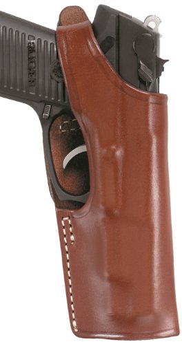 0730745192585 - TRIPLE K CARRYLITE HOLSTER FOR RUGER MK I, II, III WITH 4.75-INCH BARREL, WALNUT OIL, RIGHT