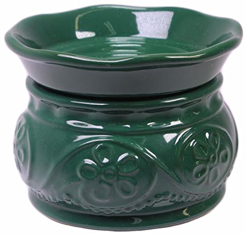 0730750800772 - GLADE WAX MELT ELECTRIC WARMER, GREEN, WINTER COLLECTION