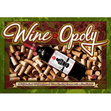 0730799050244 - WINE-OPOLY MONOPOLY BOARD GAME