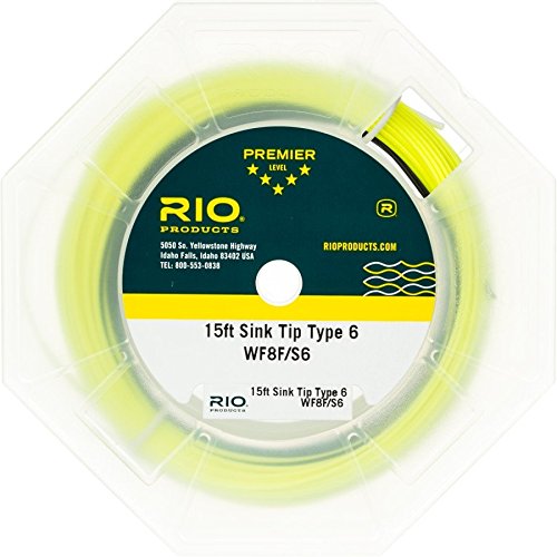 0730884202213 - RED TRUCK 15FT SINKING TIP FLY LINE, TYPE 6, 7WT