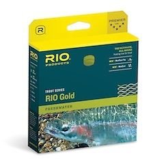 0730884212274 - RIO GOLD FLY FLY LINE WF3F MOSS/GOLD
