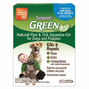 0073091018582 - DOG FLEA & TICK SQZ-ON ONE SIZE FITS ALL 6.05