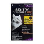 0073091024446 - SENTRY FIPROGUARD MAX CAT & KITTEN TOPICAL FLEA & TICK TREATMENT 3 MONTH SUPPLY 3 MONTH