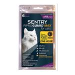 0073091024941 - SENTRY FIPROGUARD MAX FOR CATS 6 MONTH 6 MONTH