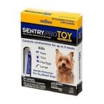 0073091028796 - SENTRY PRO SQUEEZE-ON TOY & SMALL BREED DOG FLEA & TICK TREATMENT