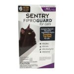0073091030744 - SENTRY FIPROGUARD FOR CATS 6 MONTH 6 MONTH
