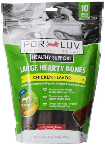 0073091823414 - SERGEANT PET 591003 PUR LUV HEALTHY SUPPORT HEARTY CHEW BONES