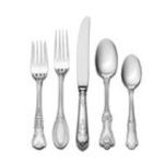 0730936026507 - WALLACE HOTEL LUX 77-PIECE 18/10 STAINLESS STEEL FLATWARE SET