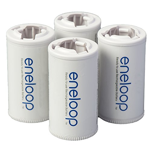 0073096902305 - PANASONIC BQ-BS2E4SA ENELOOP C SIZE SPACERS FOR USE WITH ENELOOP NI-MH RECHARGEA