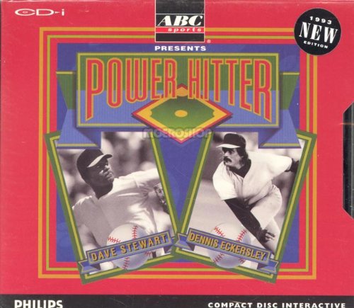 0731069008125 - ABC SPORTS POWER HITTER PHILIPS CD-I VIDEO GAME