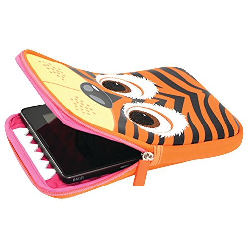 0731215321757 - TABZOO TZ430T 8 UNIVERSAL TABLET SLEEVES (TIGER) ELECTRONIC CONSUMER ELECTRONICS