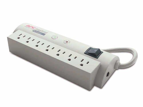 0731304000112 - AMERICAN POWER CONVERSION SURGE SUPPRESSOR (EXTERNAL) / 7 OUTPUT CONNECTOR(S) AC 120 V