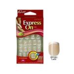0731509510355 - EXPRESS ONE MINUTE MANICURE STICK-ON NAILS LADY SHORT LENGTH 1 SET 24 NAILS