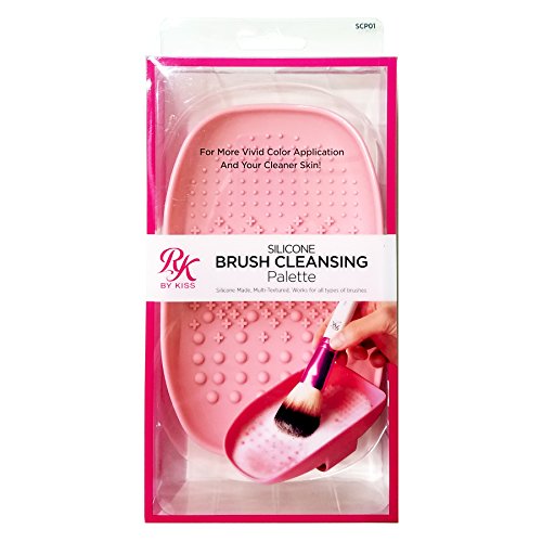 0731509711608 - RUBY KISSES SILICONE BRUSH CLEANSING PALETTE - SCP01 PINK