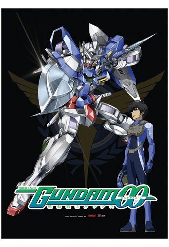 0731598292408 - GREAT EASTERN ENTERTAINMENT GUNDAM 00 EXIA AND SETSUNA WALL SCROLL, 33 BY 44-INCH MODEL: 5209