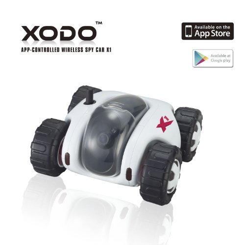 0731642715990 - XODO WIFI CONTROLLED SPY ROVER RC TANK WITH VEDIO CAMERA APP CONTROLLED FOR IPAD / IPHONE / IPOD TOUCH / ANDROID SMART PHONES AND TABLETS, NIGHT VISION FUNCTION