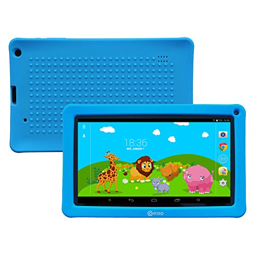 0731642724046 - CONTIXO 9 INCH QUAD CORE ANDROID 4.4 KIDS TABLET, HD DISPLAY 1024X600, 1GB RAM, 8GB STORAGE, DUAL CAMERAS, WI-FI, BLUETOOTH 4.0, KIDS PLACE APP & GOOGLE PLAY STORE PRE-INSTALLED, 2015 MAY EDITION, KID-PROOF CASE (BLUE)