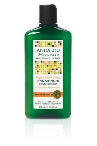 0731646238327 - ANDALOU NATURALS MOISTURE RICH CONDITIONER, ARGAN AND SWEET ORANGE, 11.5 OUNCE