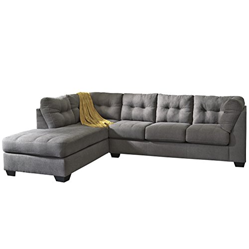 7318599246741 - FLASH FURNITURE BENCHCRAFT MAIER SECTIONAL WITH LEFT SIDE FACING CHAISE IN MICRO