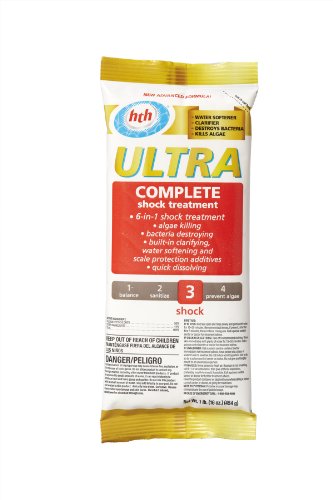 0073187514417 - HTH 51441 ULTRA COMPLETE SHOCK WATER CLEANER, 1-POUND POUCH