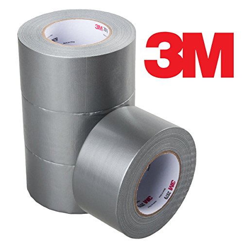 0731882137194 - 4 ROLLS CONTRACTOR GRADE SILVER DUCT TAPE