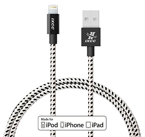 0731882144956 - IXCC ASCEND SERIES NYLON BRAIDED 8 PIN LIGHTNING TO USB CABLE FOR SELECT IPHONE,