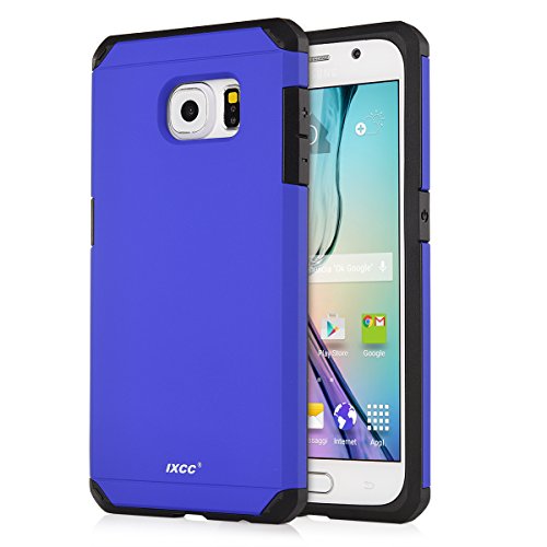 0731882145311 - IXCC ARMOR SERIES DUAL-LAYER CASE FOR SAMSUNG GALAXY S6 (BLUE)
